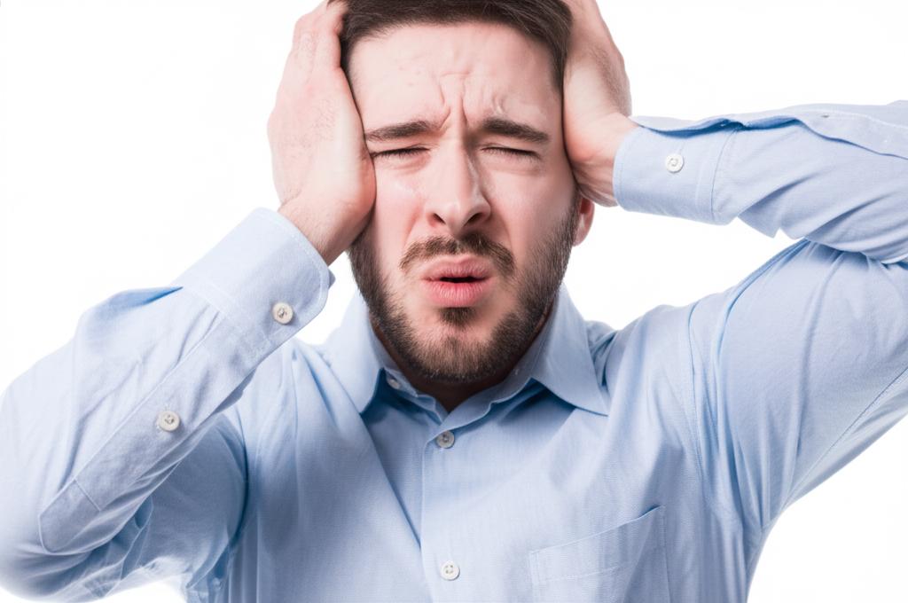 Image illustrating male anxiety and performance pressure